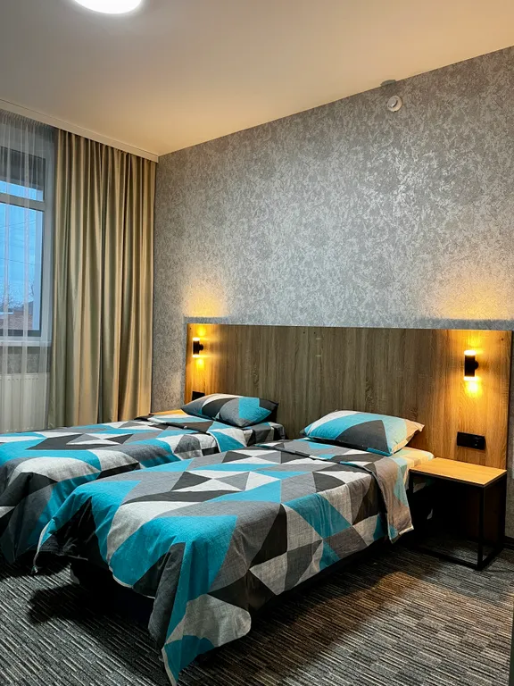 Комфортный двухместный номер в новой гостинице!