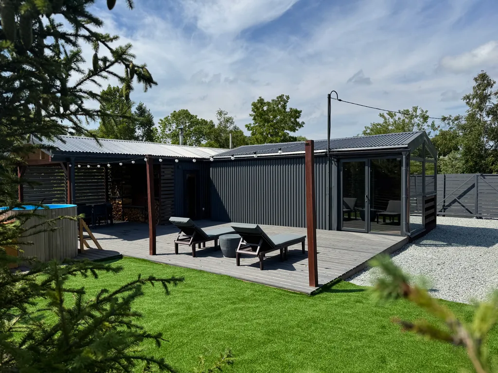 Потрясающая мини-квартира с Русской баней, террасой и купелью