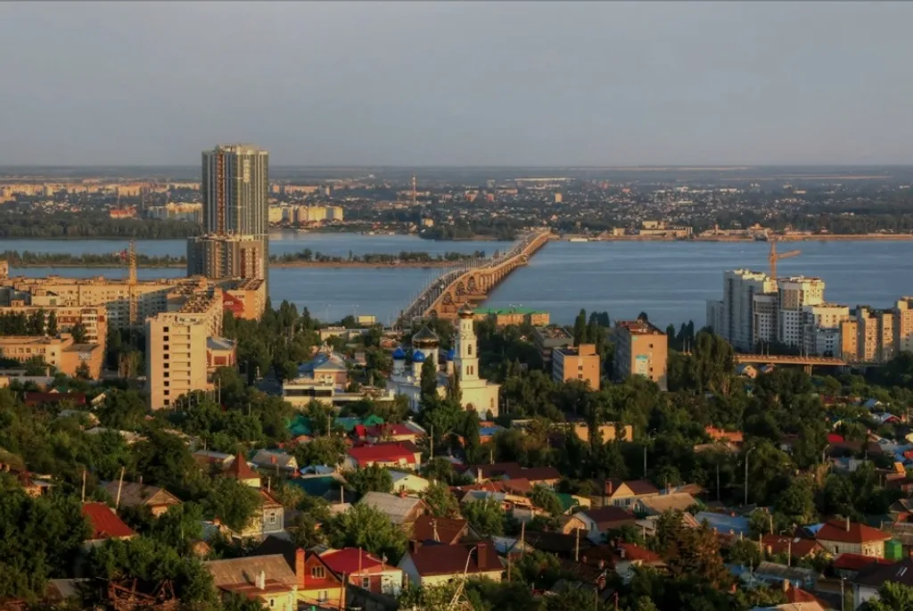 Апартаменты с видом на Волгу и город
