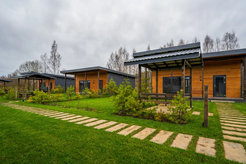 Коттедж Коттедж у Красного озера — Светлое