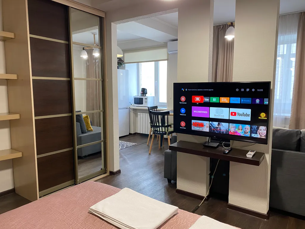 Квартира Стильная 1-комнатная квартира в центре города — Красноярск