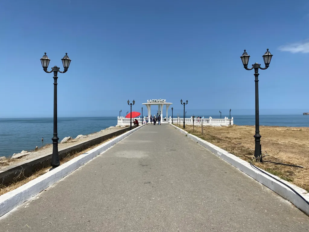 Квартира у моря в центре Каспийска, рядом парк и кафе