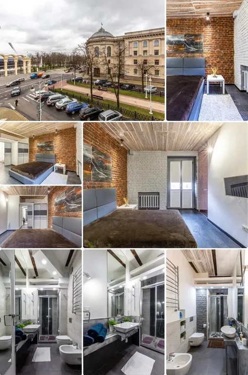 Квартира Квартира Loft apartment in the center — Минск