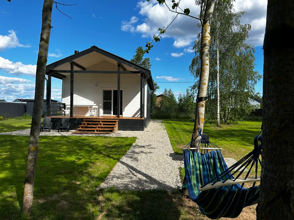 Уютный скандинавский барнхаус рядом с городом