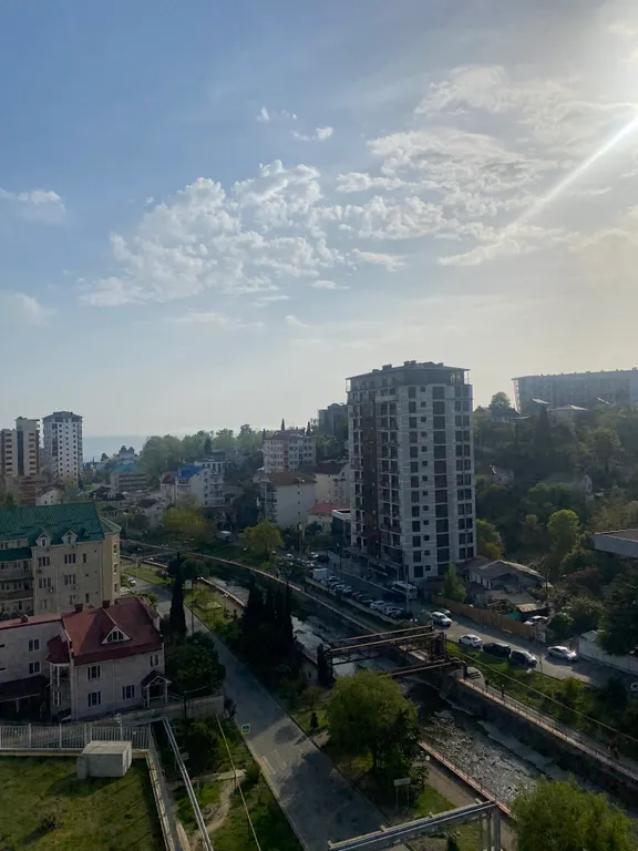 Квартира Квартира Студия с видом на горы и р.Псахе — Сочи