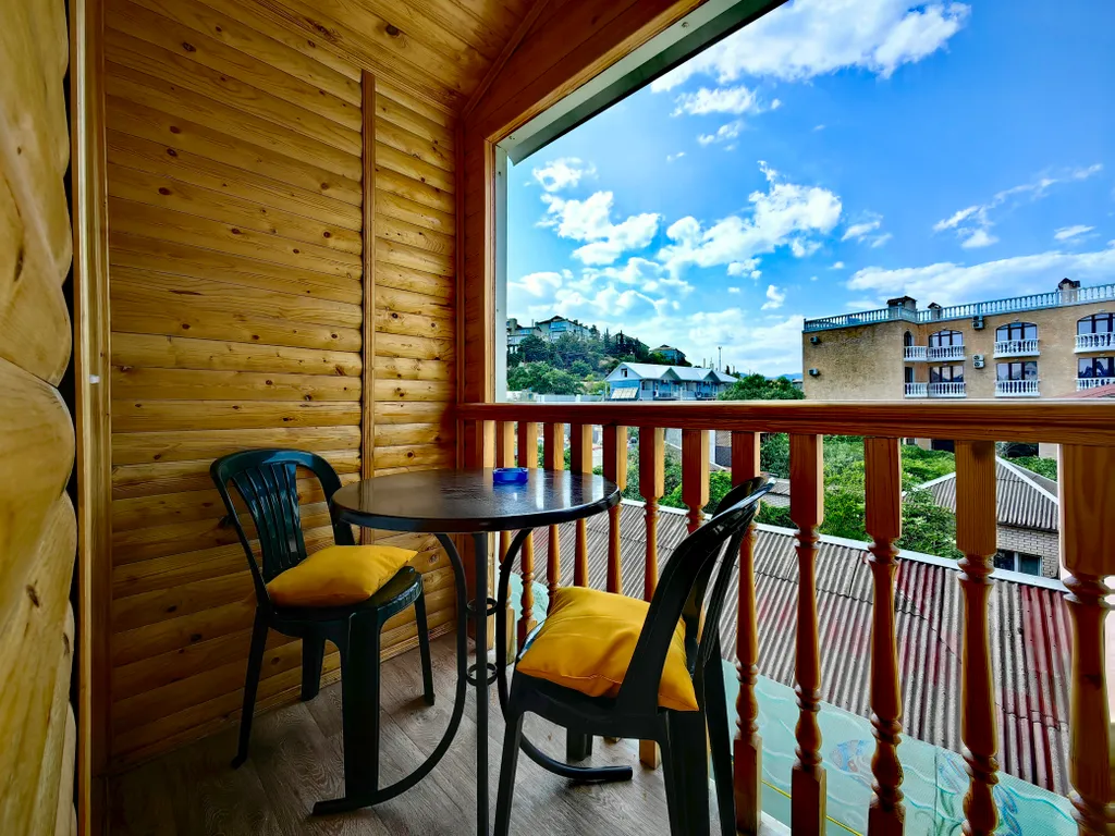 Эко-номер с индивидуальным балконом, кондиционер, эл чайник, парковка