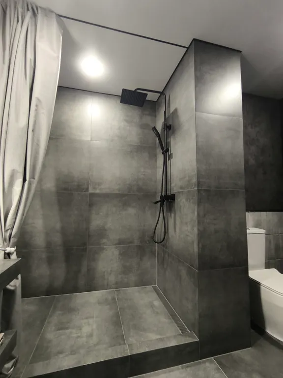 Apartments in a new building with designer renovations