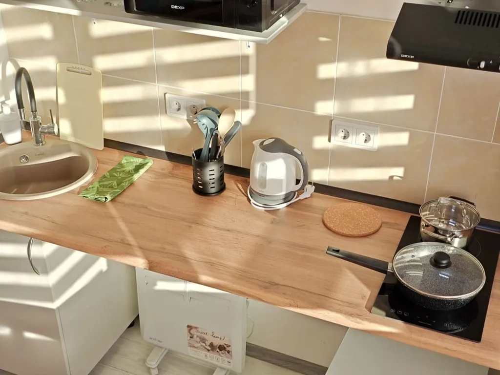 Студия для комфортного проживания двоих гостей