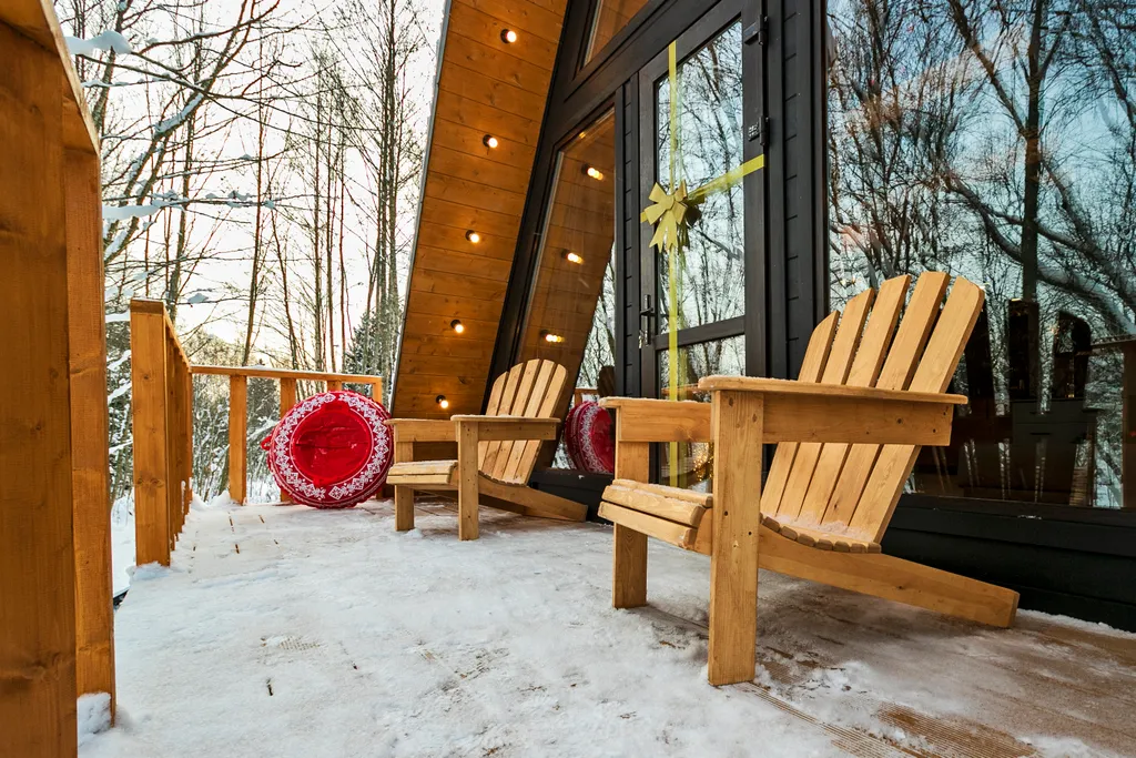 Дом River 6 (банный чан с видом на речку)