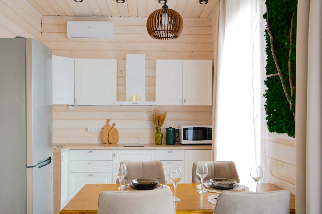 Коттедж с баней и банным чаном