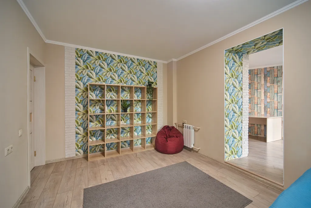 Вид на реку и крокус