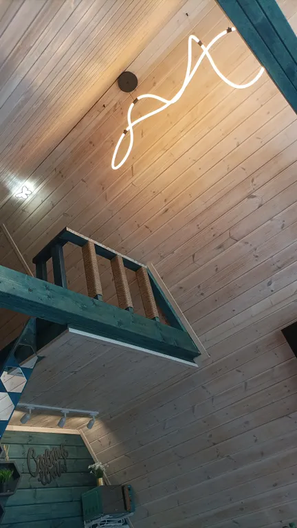 Дом с баней и банным чаном у реки