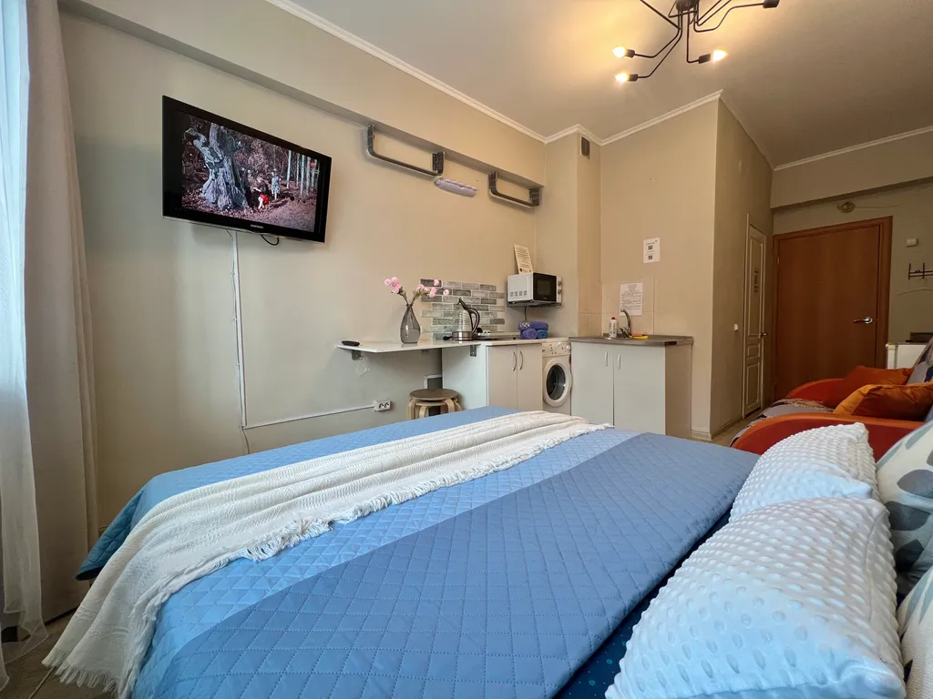 Уютная студия в центре (Виадук). Не берем оплату за финальную уборку