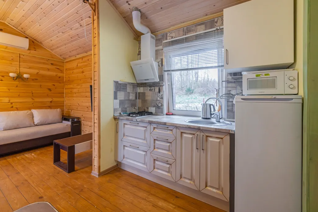 Уютный домик в тишине рядом с экотропой и баней за доплату