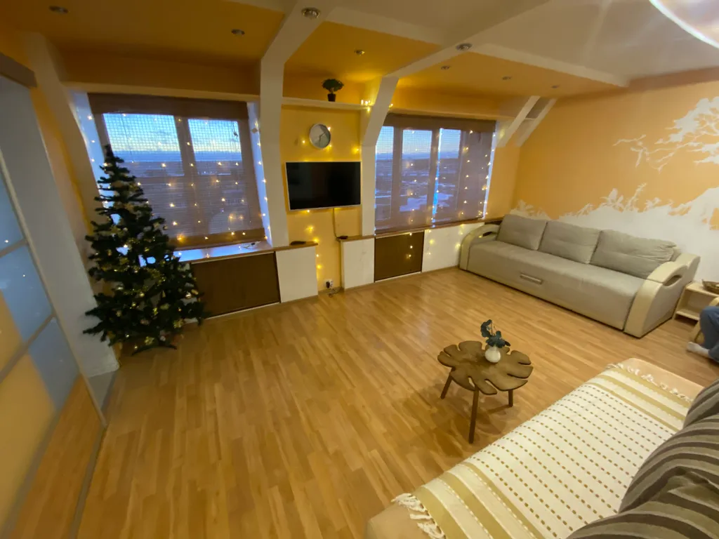 Просторная квартира с потрясающим видом на город