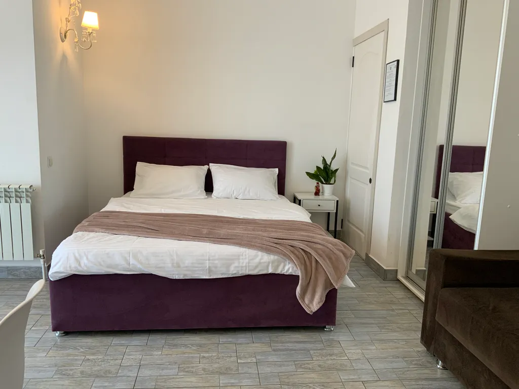 Семейная студия с террасой видом на горы и море