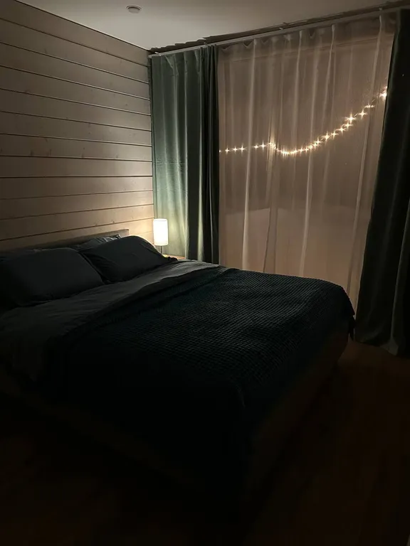 Дом с видом на озеро с баней