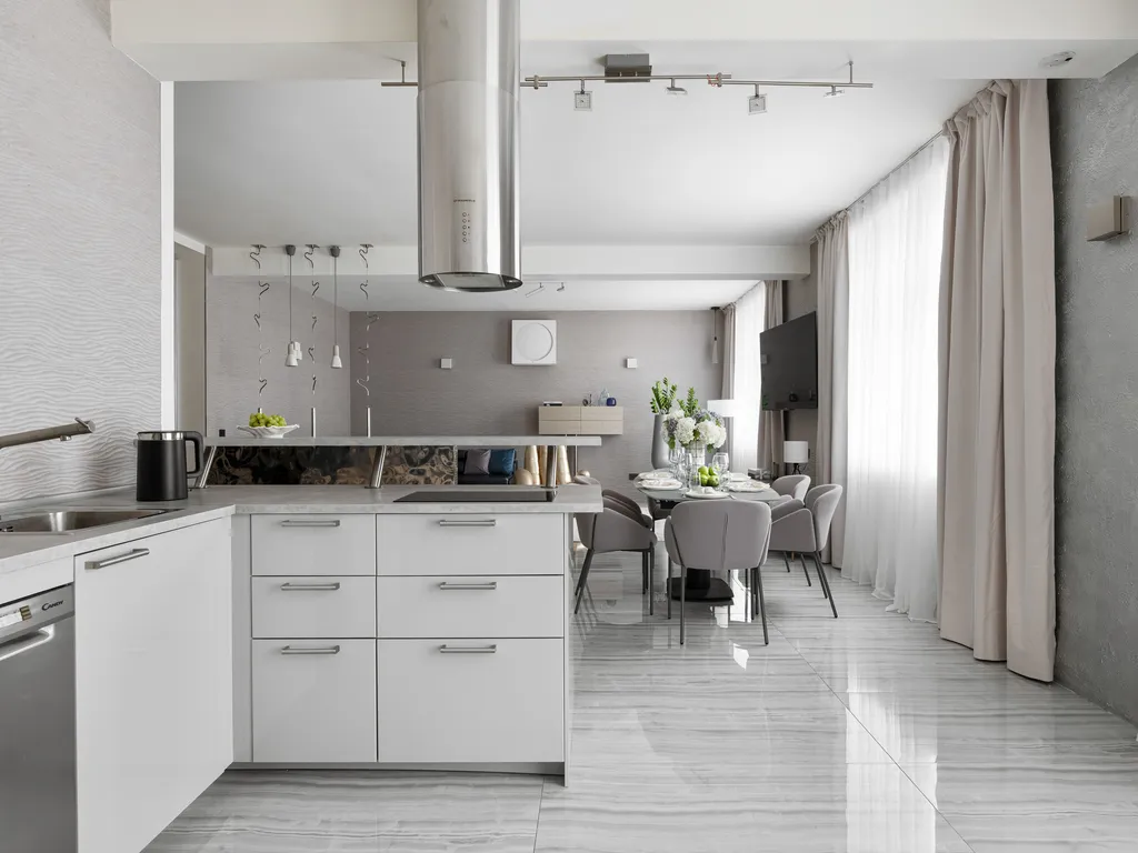 Квартира Квартира Новая Трешка у набережной — Москва