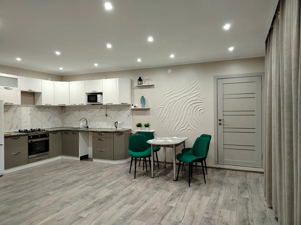 Дом с сауной у леса