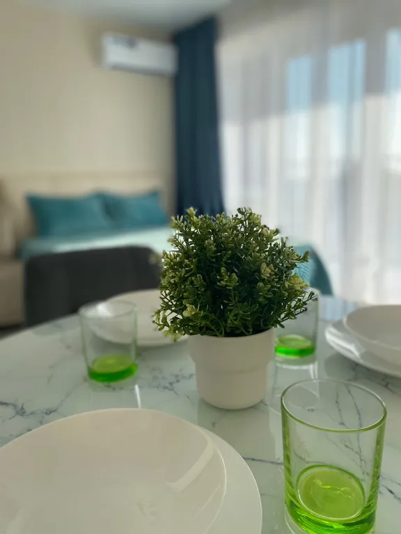 Просторная студия у моря