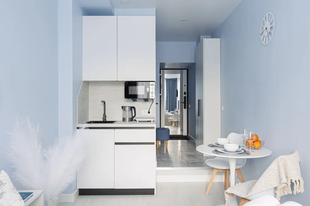 Квартира Квартира Дизайнерская студия на западе Москвы — Москва