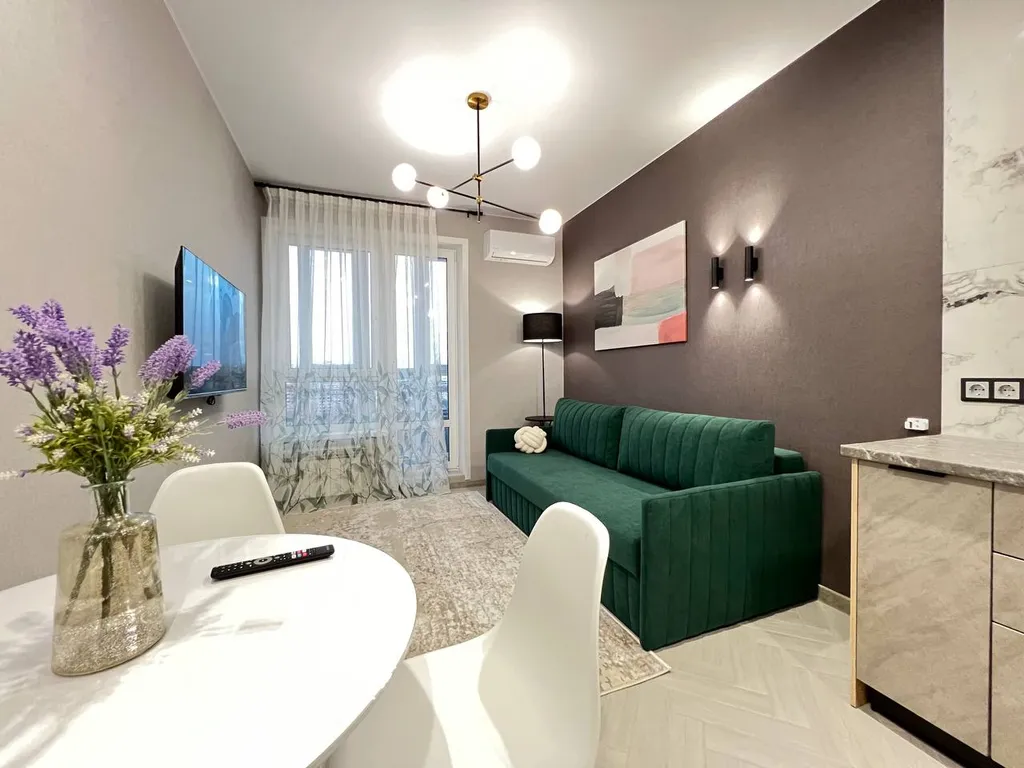 Квартира в центре в элитном доме с дизайнерским ремонтом