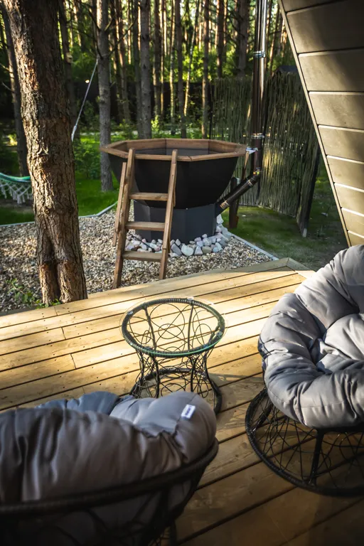 Коттедж Коттедж А-Фрейм грей — Павловский Посад