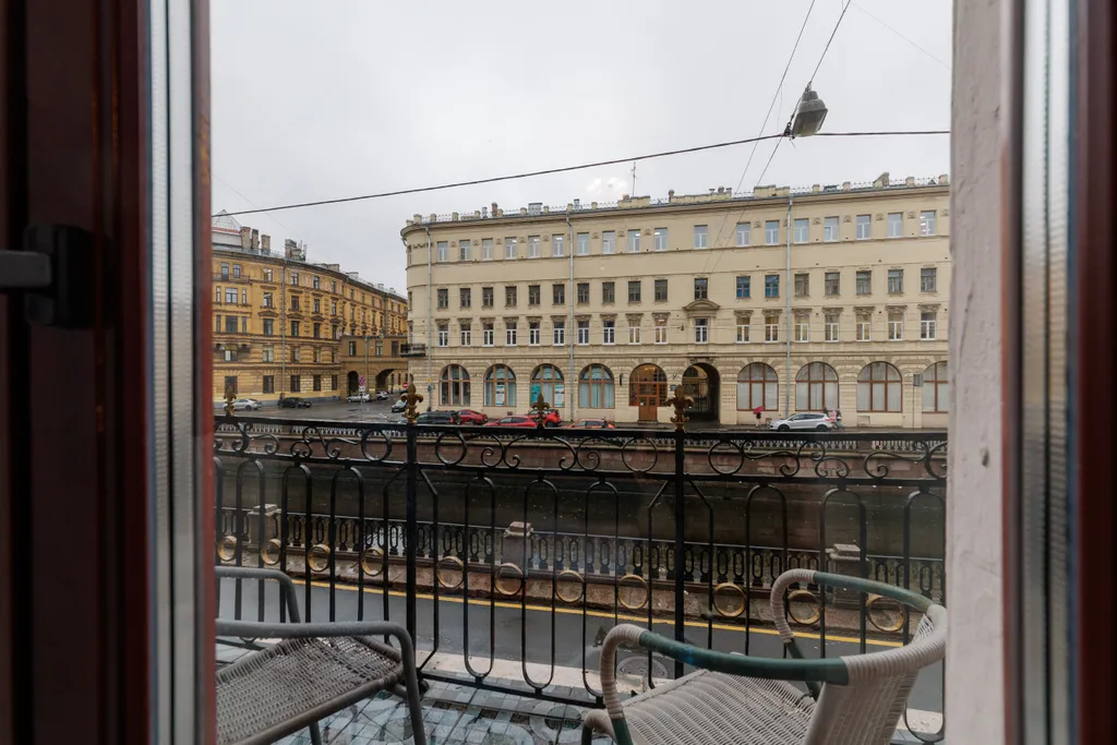 Квартира Квартира Derent с камином, балконом и красивым видом — Санкт-Петербург