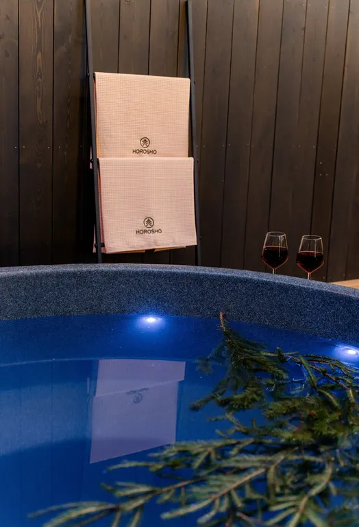 Уютный дом с сауной в лесу