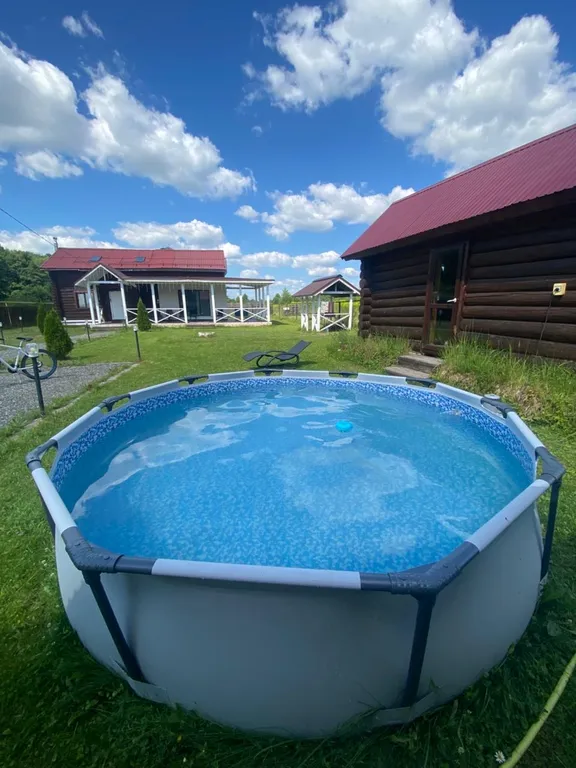 Большой стильный дом с панорамой на сосновый бор в 15км от НН с баней