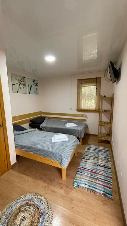 Квартира Квартира Двухместный номер с 1 двуспальной или 2 односпальными кроватями — Геленджик