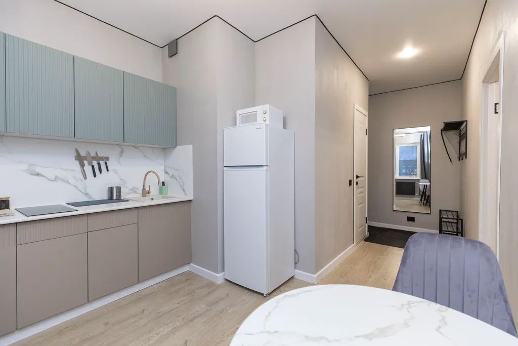 Стильная квартира с прямым видом на горы