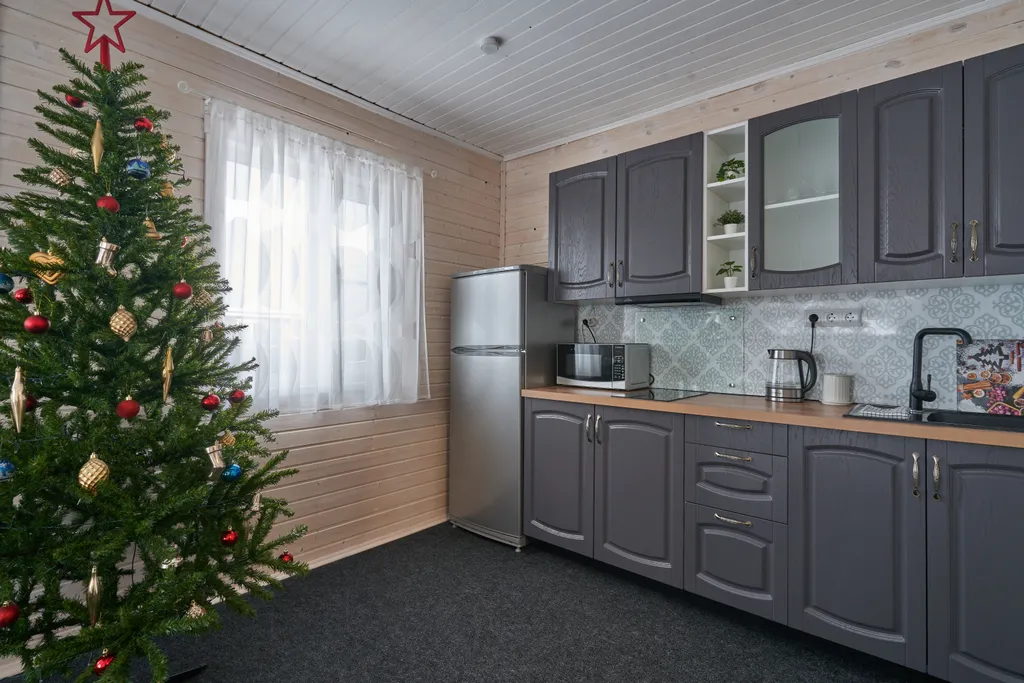 Коттедж Уютный коттедж с сауной в 30 минутах от города — Проба