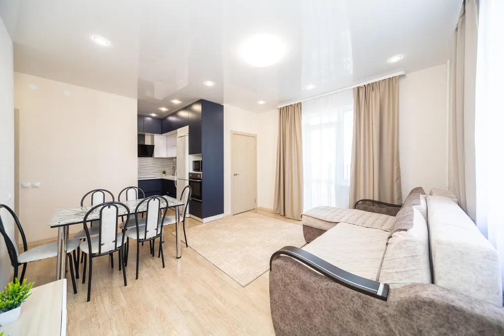 2-комнатная квартира с просторной кухней-гостиной