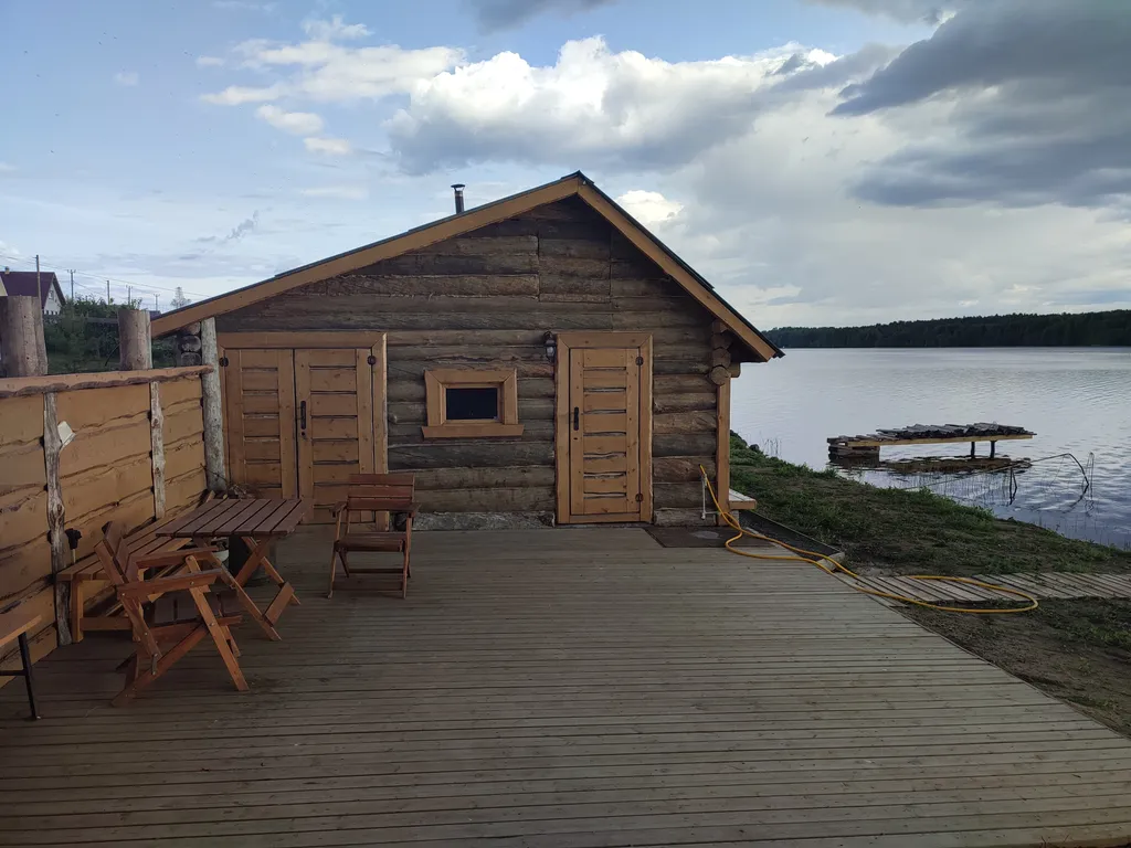 Коттедж на берегу Онежского озера