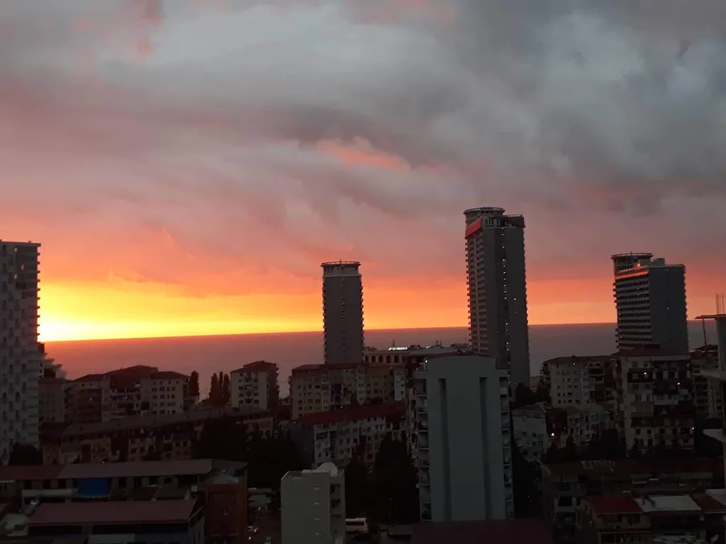 Люкс с видом на море в центре