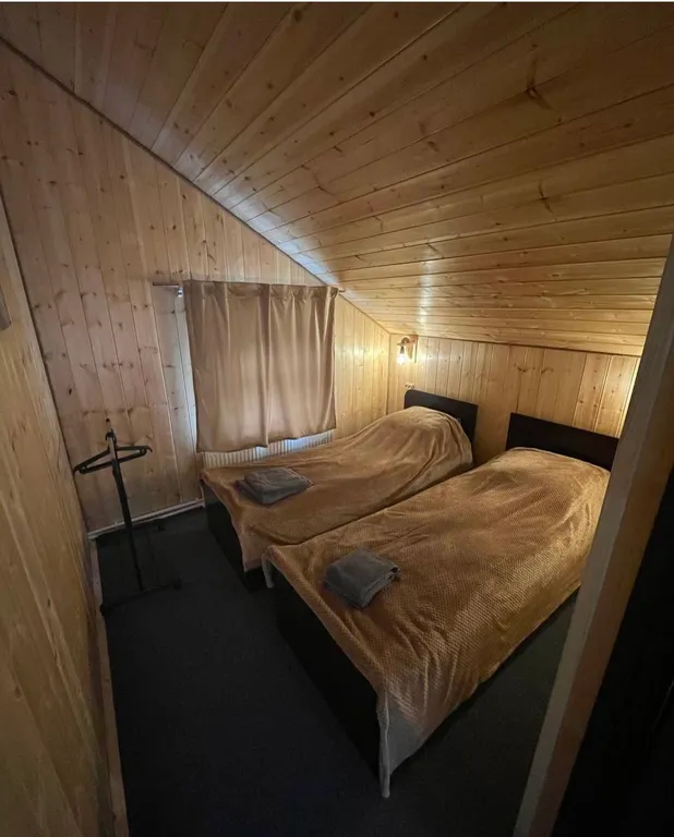 БарнХаус с видом на лес и горы