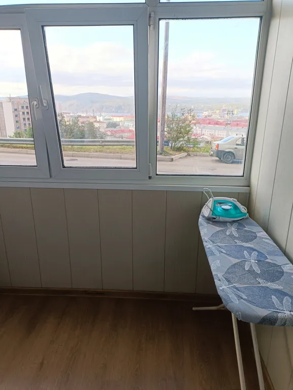 Двухкомнатная квартира с красивым видом на город