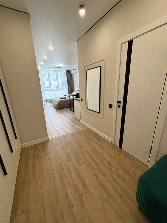 Квартира-студия с дизайнерским ремонтом