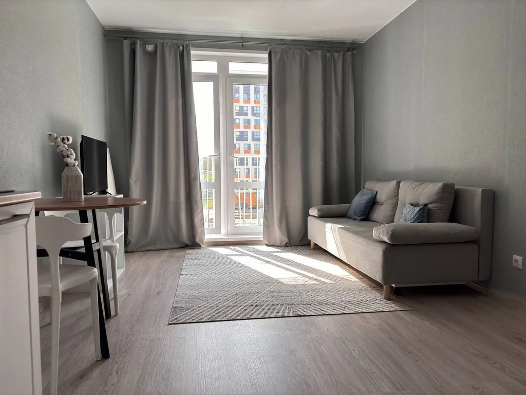 Светлая квартира у важных объектов