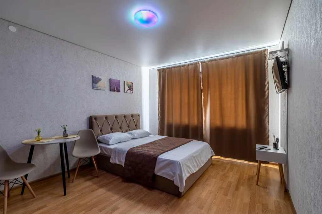 Уютная студия с видом на набережную