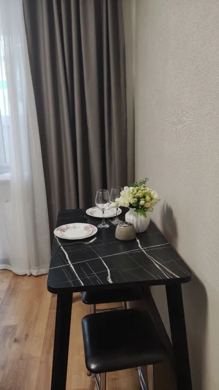 Уютная однокомнатная квартира на 4 гостей