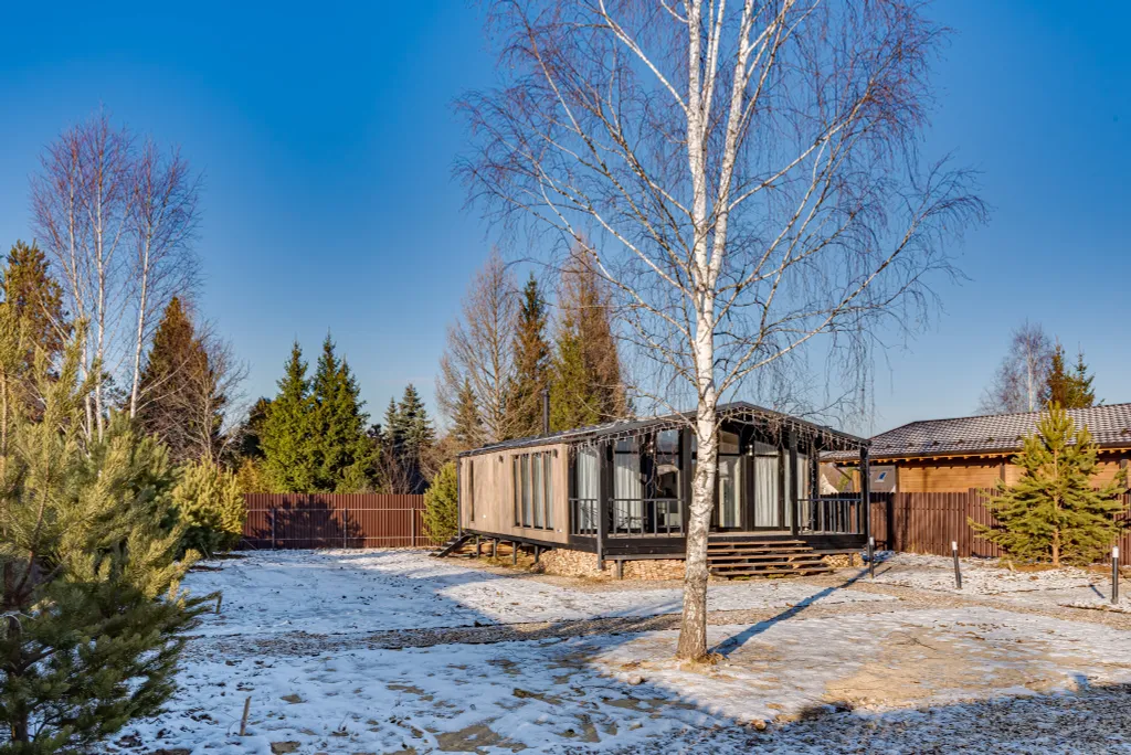 Коттедж Панорамный дом с сауной и камином — Семеновское