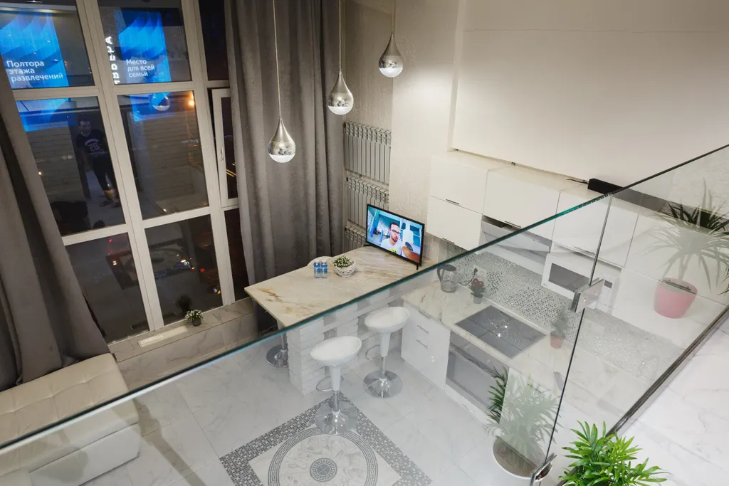 Квартира Квартира Просторный лофт с сауной и джакузи в центре — Москва