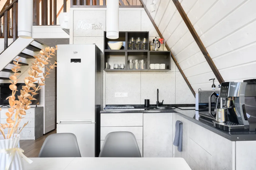 Коттедж с баней и уличным чаном