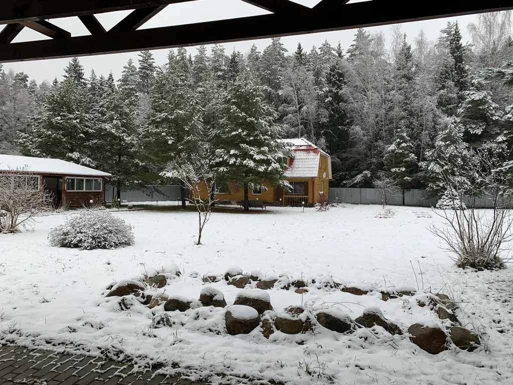 Дом у леса, с баней