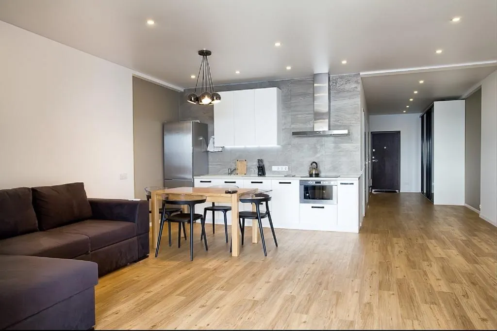 Одна спальня и гостиная, вид на море