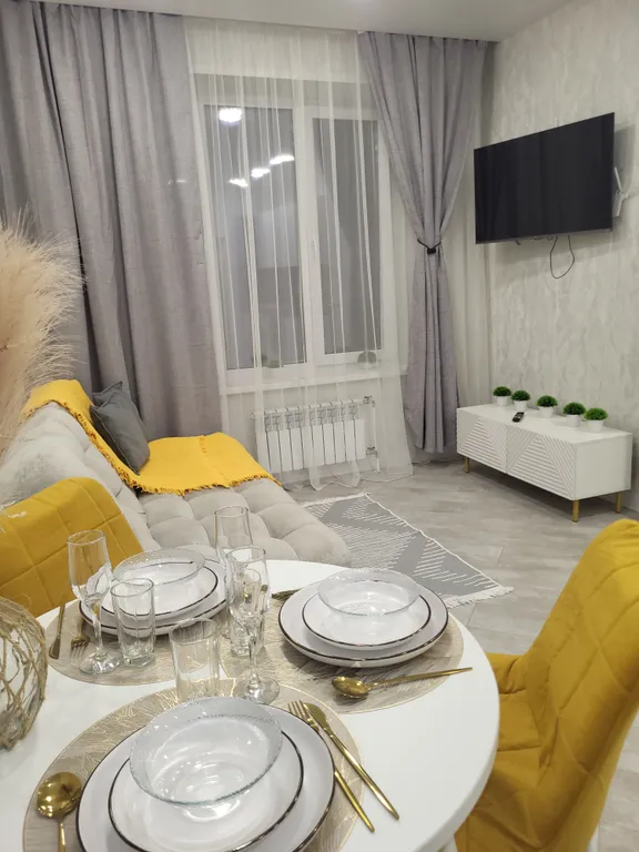 Шикарная евро-двухкомнатная квартира