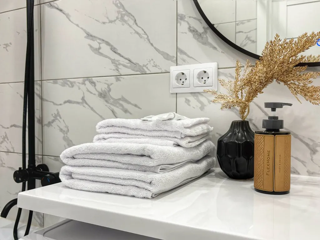 Евродвушка с трендовым дизайном для 4-х гостей. Скидка от 3-х суток!