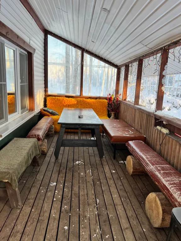 Дом с баней в 50 метрах от воды с песчаным пляжем